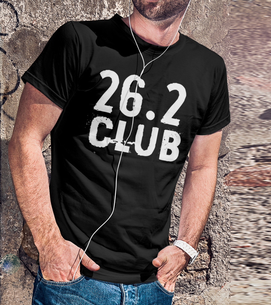 26.2 Club Marathon Runner Runners T-Shirt