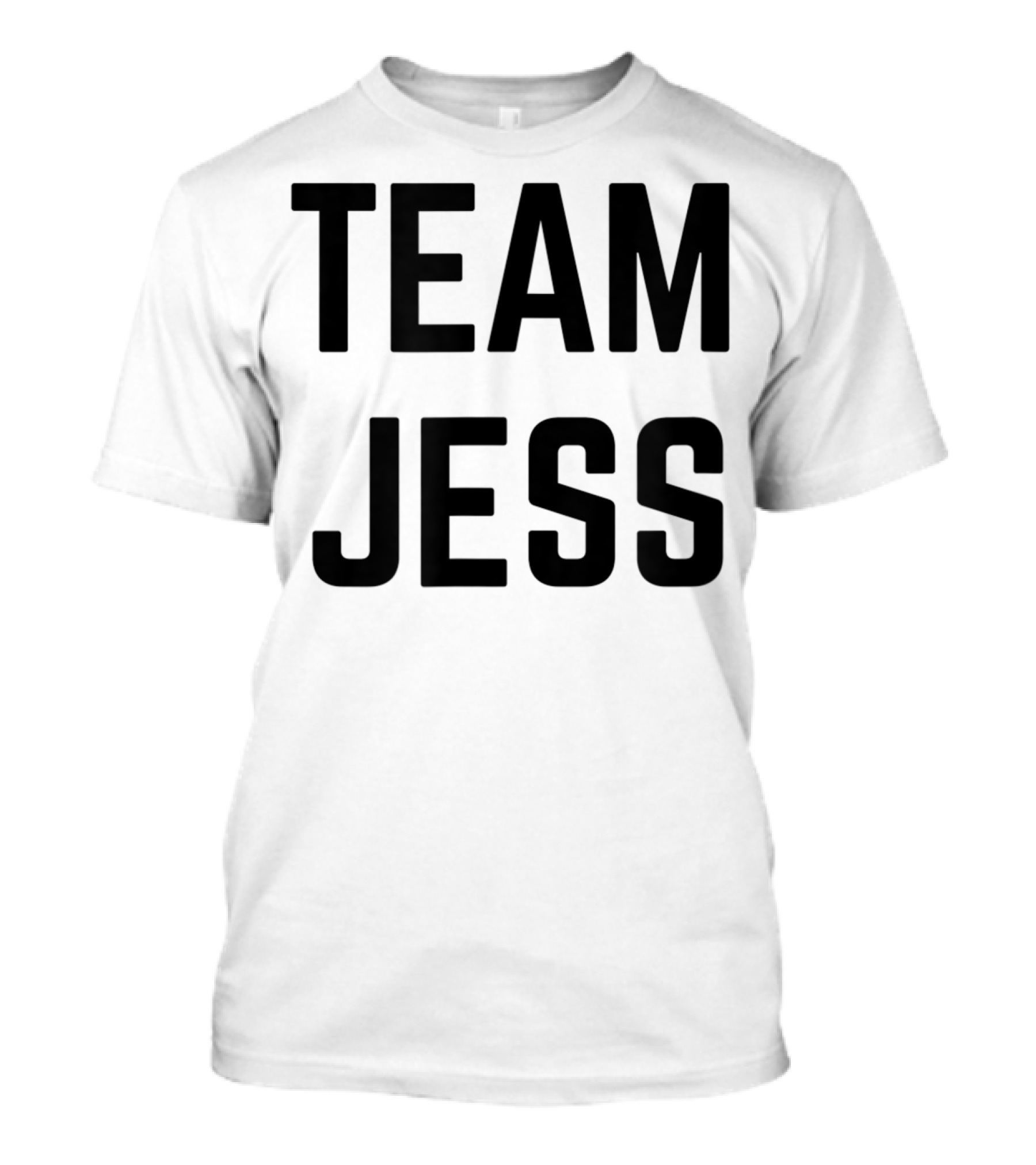Team Jess Friend Family Fan Club Support T-Shirt