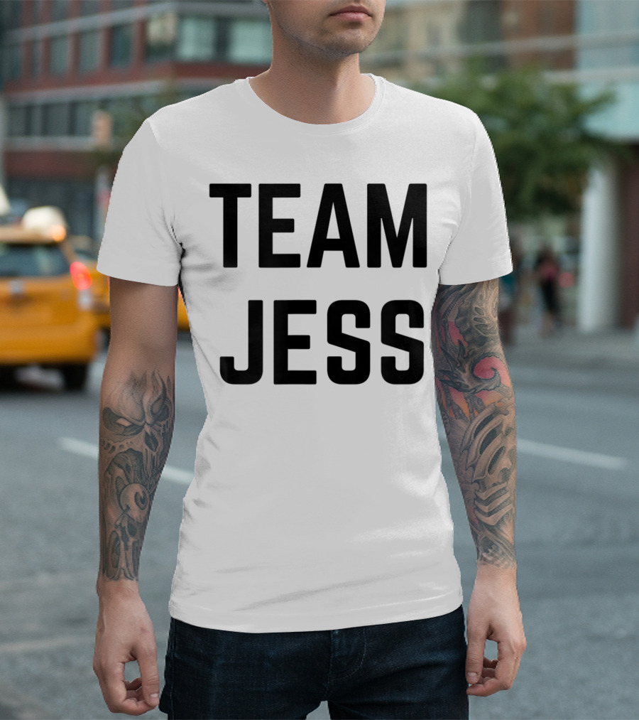 Team Jess Friend Family Fan Club Support T-Shirt