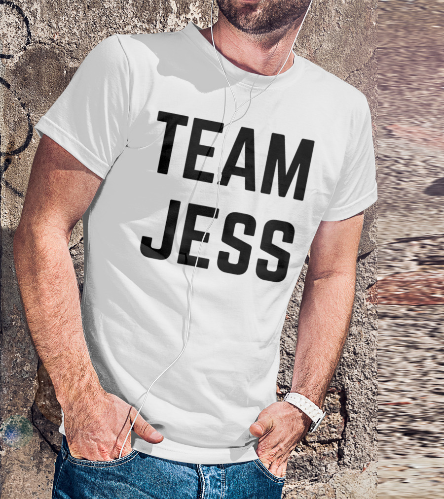 Team Jess Friend Family Fan Club Support T-Shirt