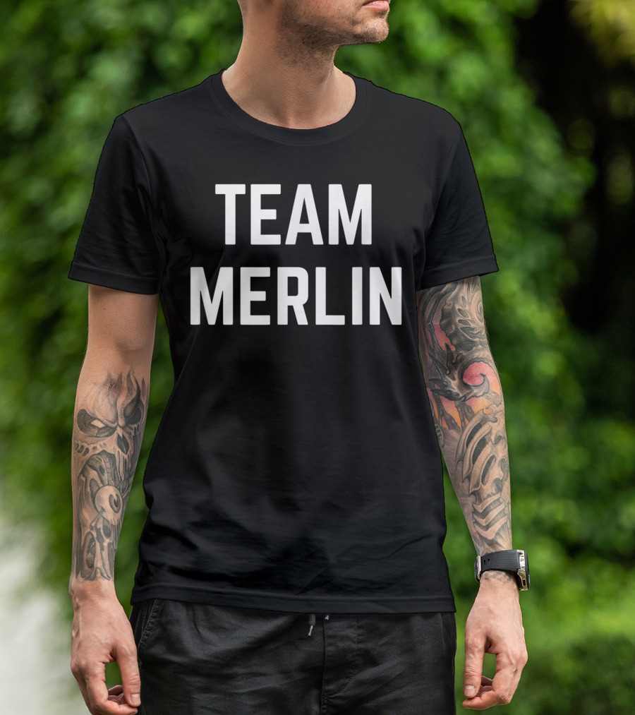 Team Merlin Friend Family Fan Club Support T-Shirt