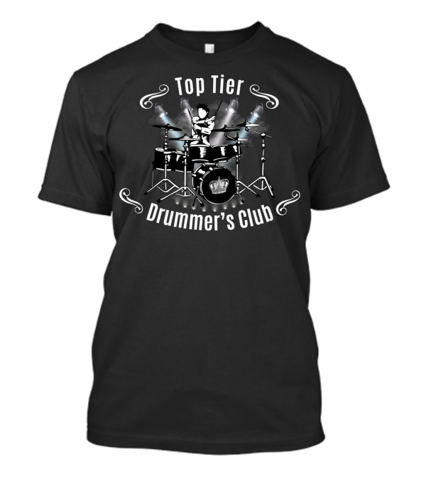 Top Tier Drummer's Club Solo Spotlight T-Shirt