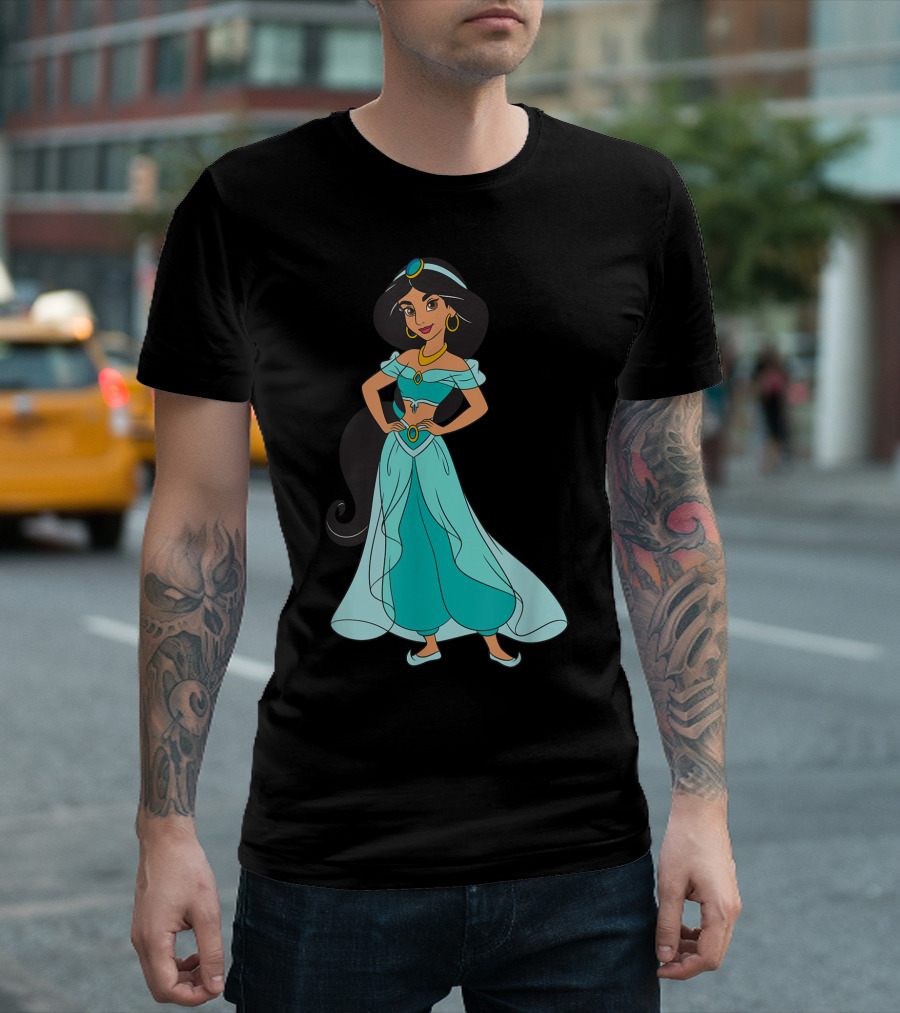 Disney Princess Jasmine Aladdin Nostalgic 90s T-Shirt