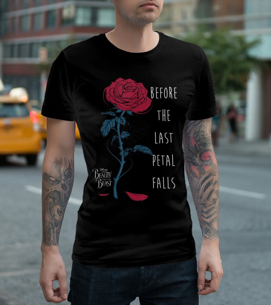 Disney Beauty and the Beast Before the Last Petal Falls T-Shirt
