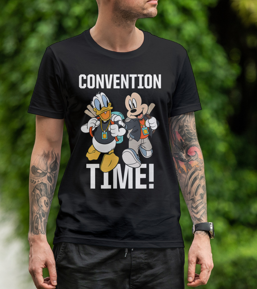 Convention Time Disney D23 Expo Mickey And Donald T-Shirt