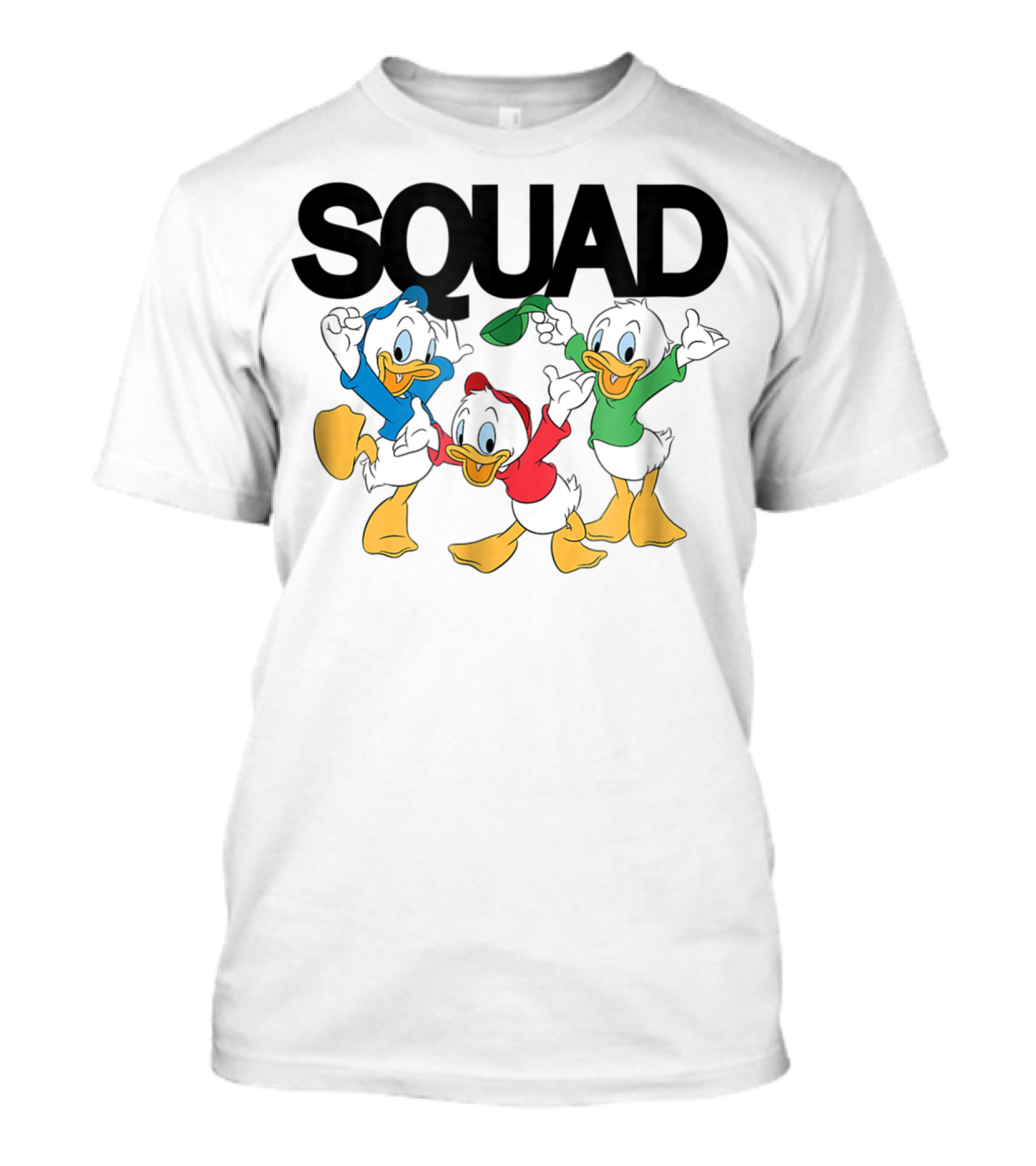 SQUAD Disney Donald Duck's Nephews Huey Dewey Louie T-Shirt