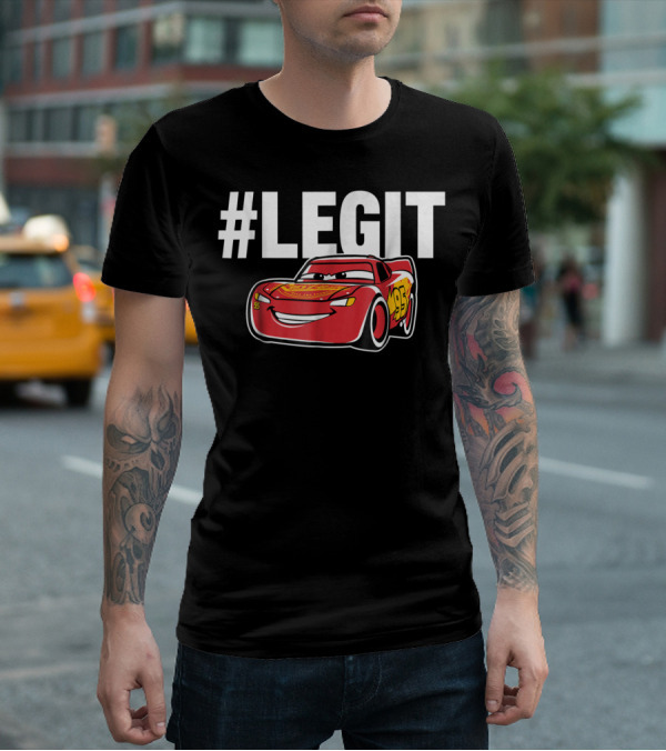 Legit Disney Pixar Cars 3 Lightning McQueen 95 T-Shirt