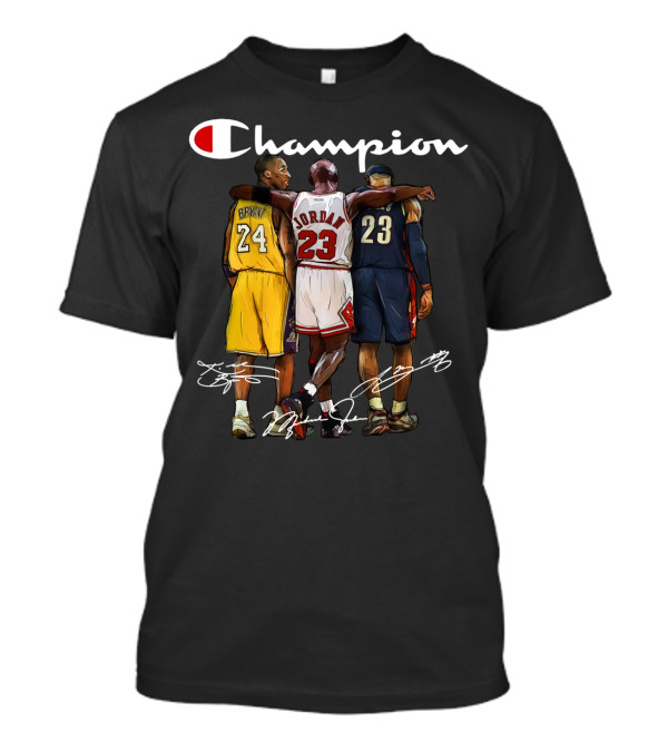 Champion Basketball Bryant Jordan 23 24 23 T-Shirt