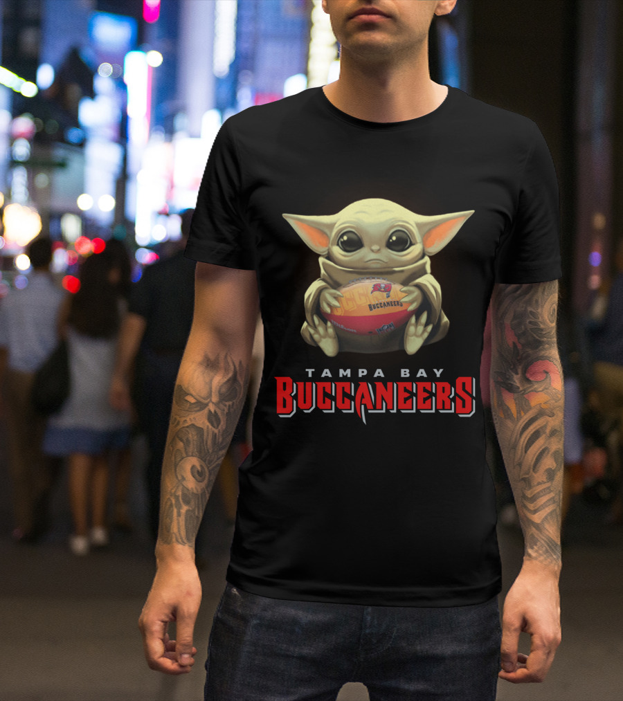 Tampa Bay Buccaneers Yoda Star Wars Fans T-Shirt