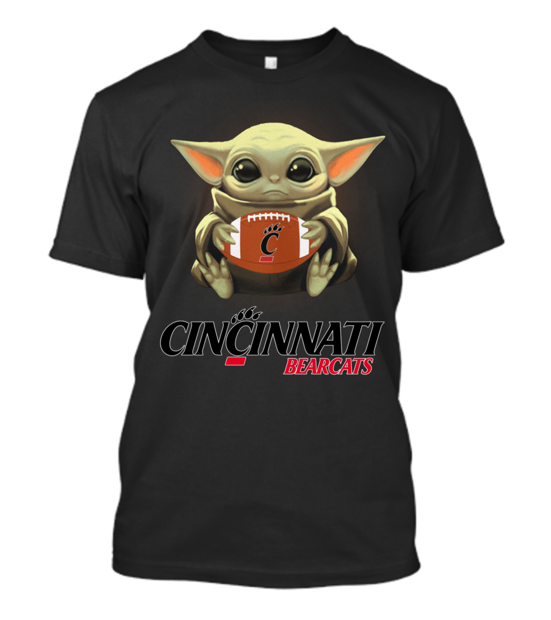 Cincinnati Bearcats Yoda Football Star Wars Fans T-Shirt