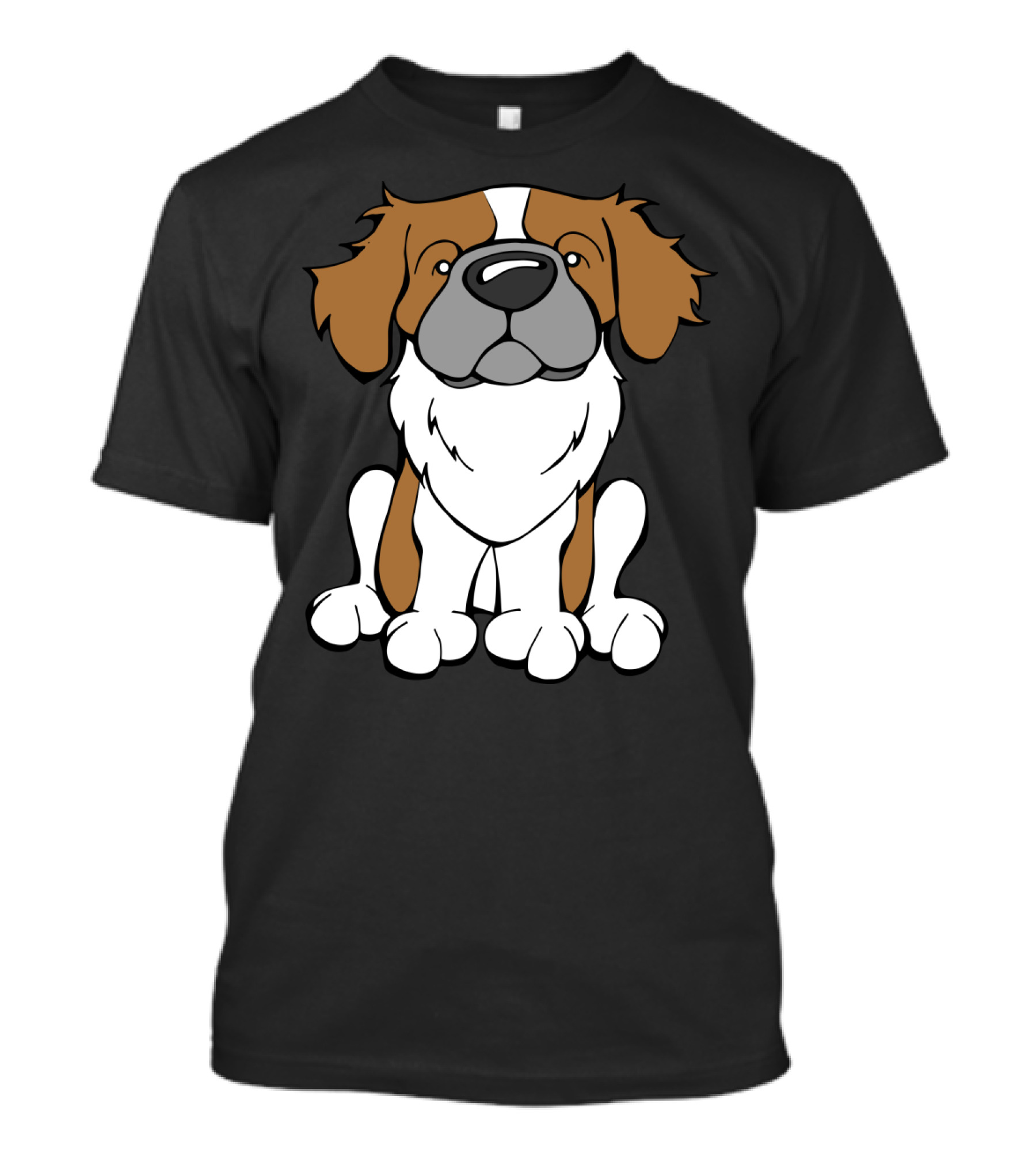 Tibetan Spaniel Cartoon Dog T-Shirt