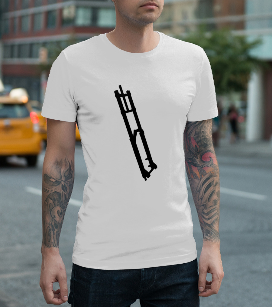 Downhill Mountain Bike Suspension Fork T-Shirt