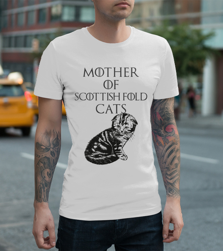 MOTHER OF SCOTTISH FOLD CATS T-Shirt
