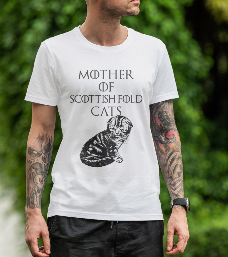 MOTHER OF SCOTTISH FOLD CATS T-Shirt