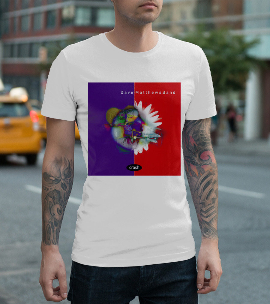 Dave Matthews Band Crash Album Cover T-Shirt