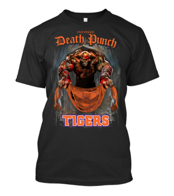 Five Finger Death Punch Clemson Tigers T-Shirt