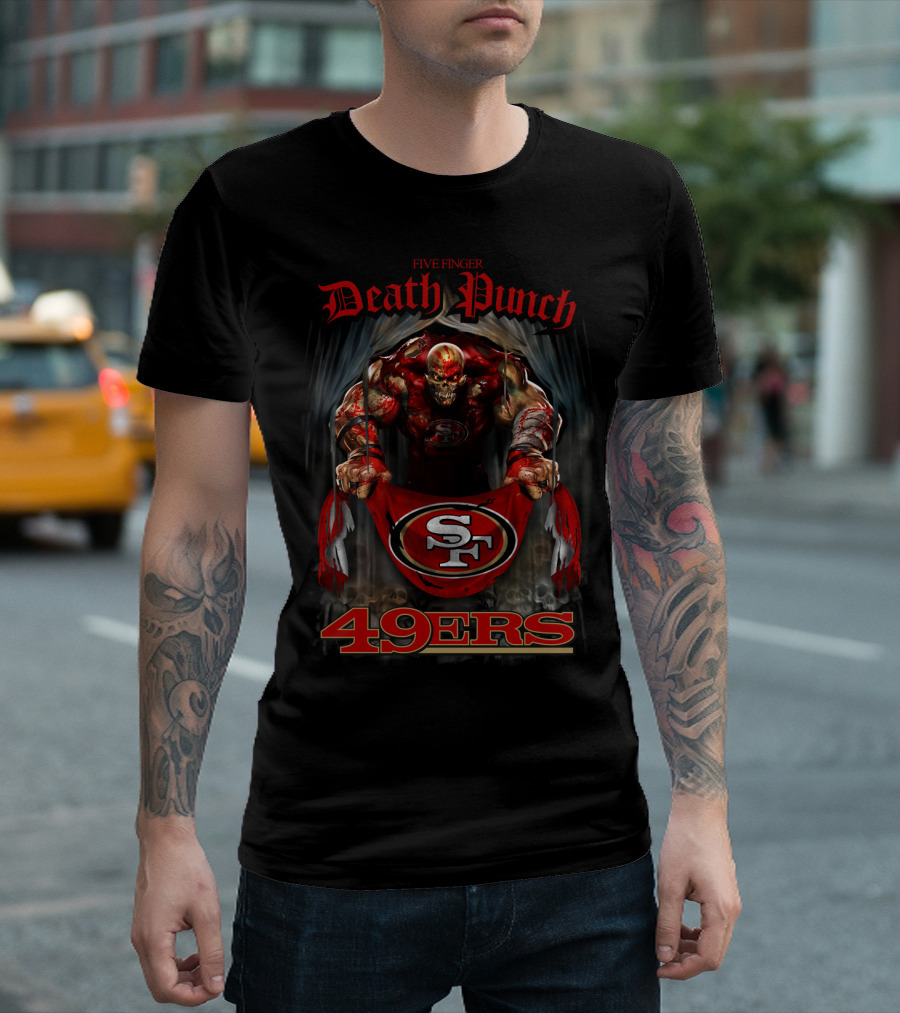 Five Finger Death Punch San Francisco 49ers T-Shirt