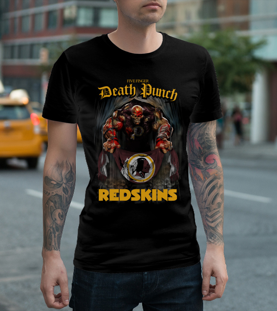 Five Finger Death Punch Redskins T-Shirt