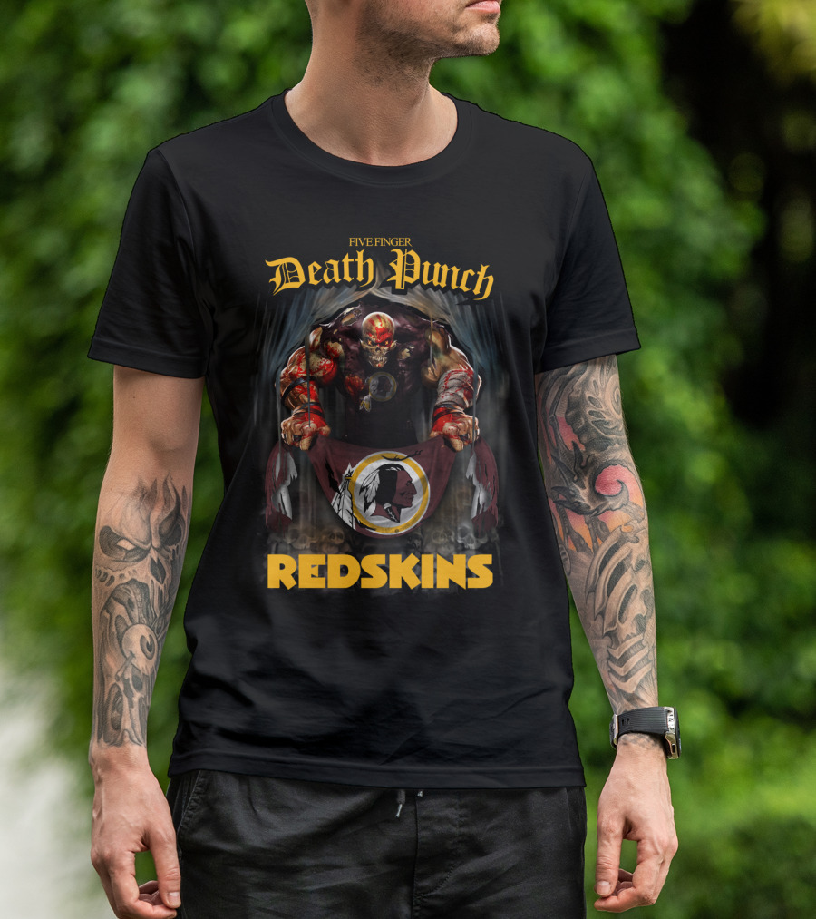 Five Finger Death Punch Redskins T-Shirt