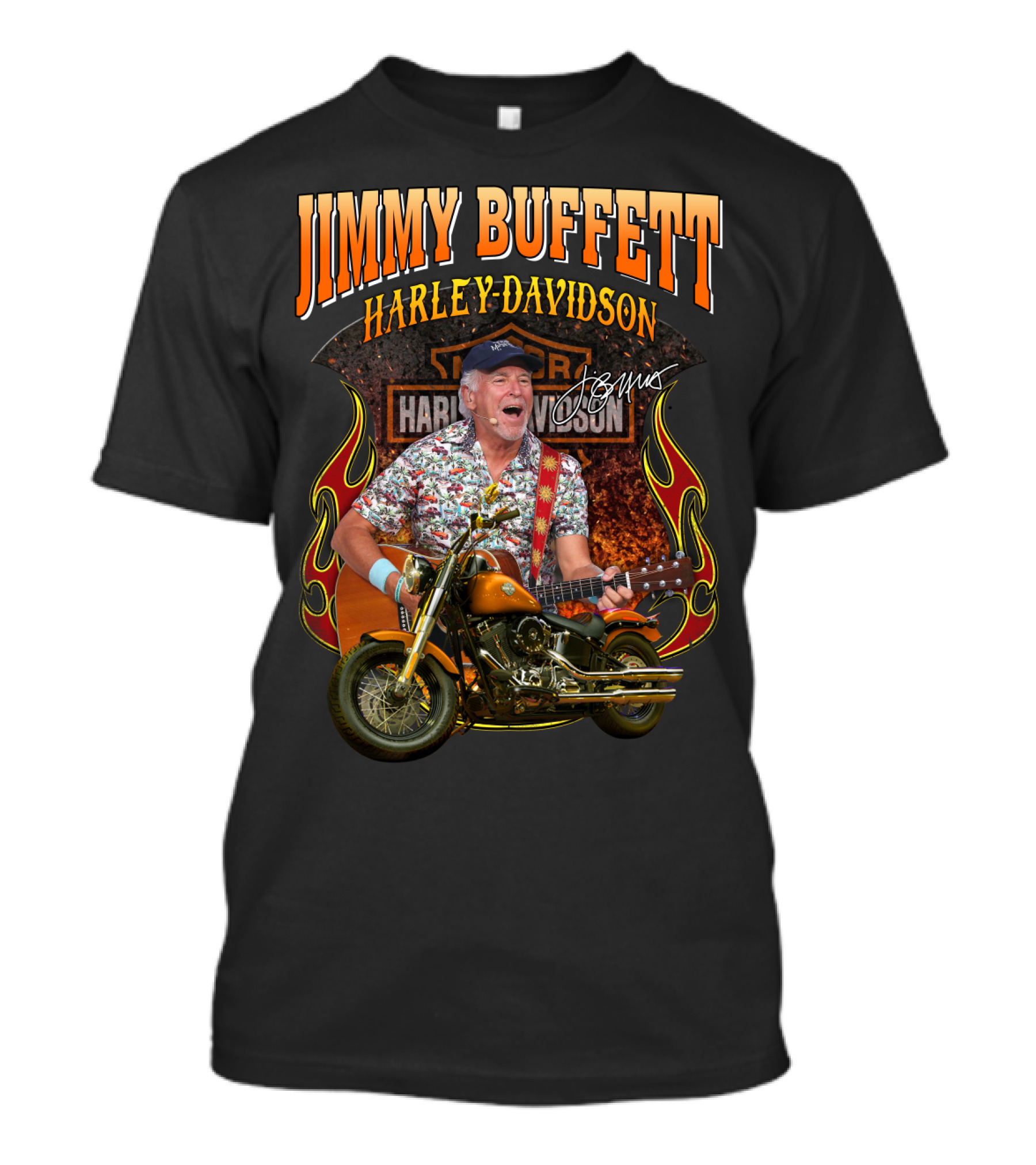 Jimmy Buffett Harley Davidson T-Shirt