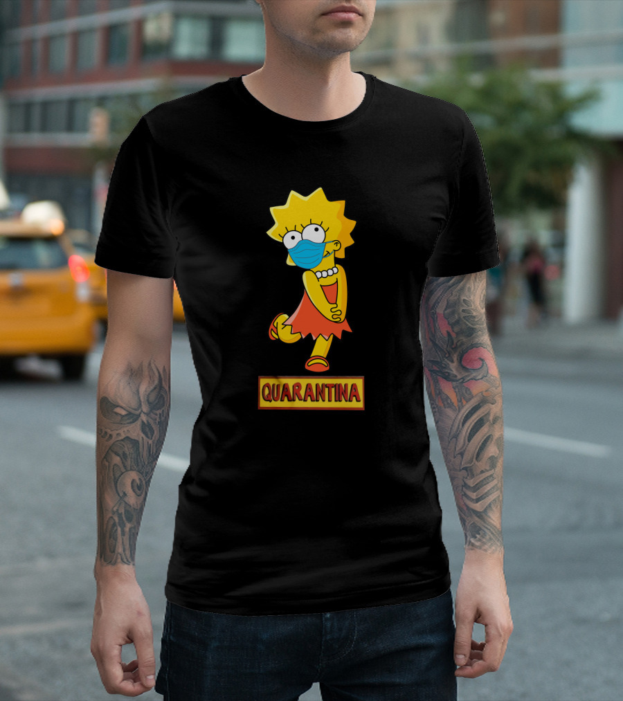 Ds The Simpsons Quarantina T-Shirt