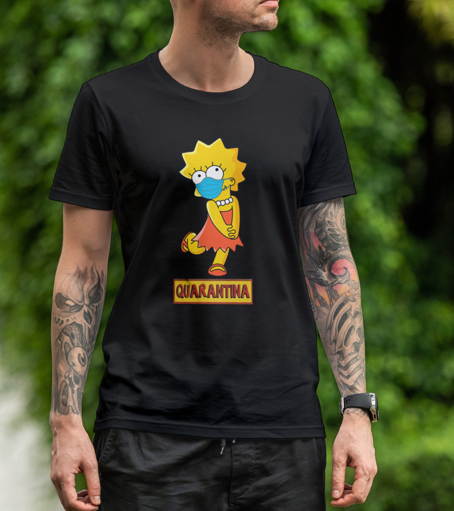 Ds The Simpsons Quarantina T-Shirt