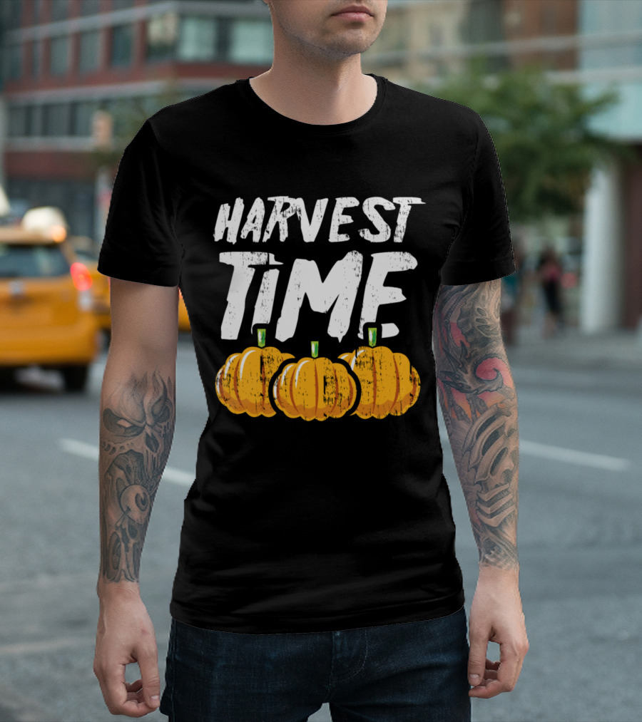 Harvest Time Pumpkin Trio Radiance T-Shirt