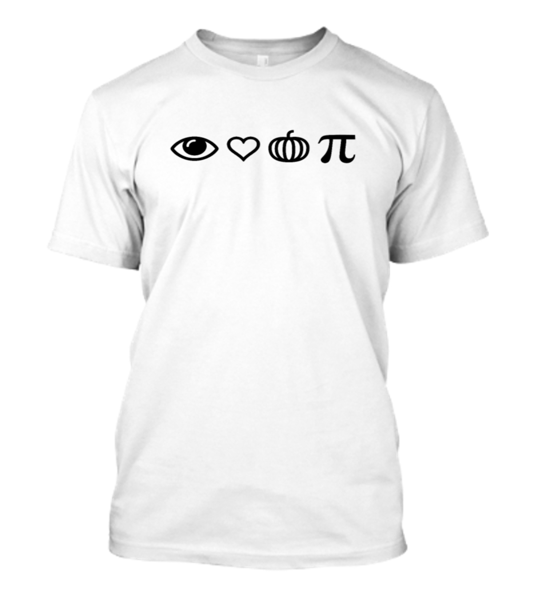 Eye Heart Pumpkin Pi T-Shirt