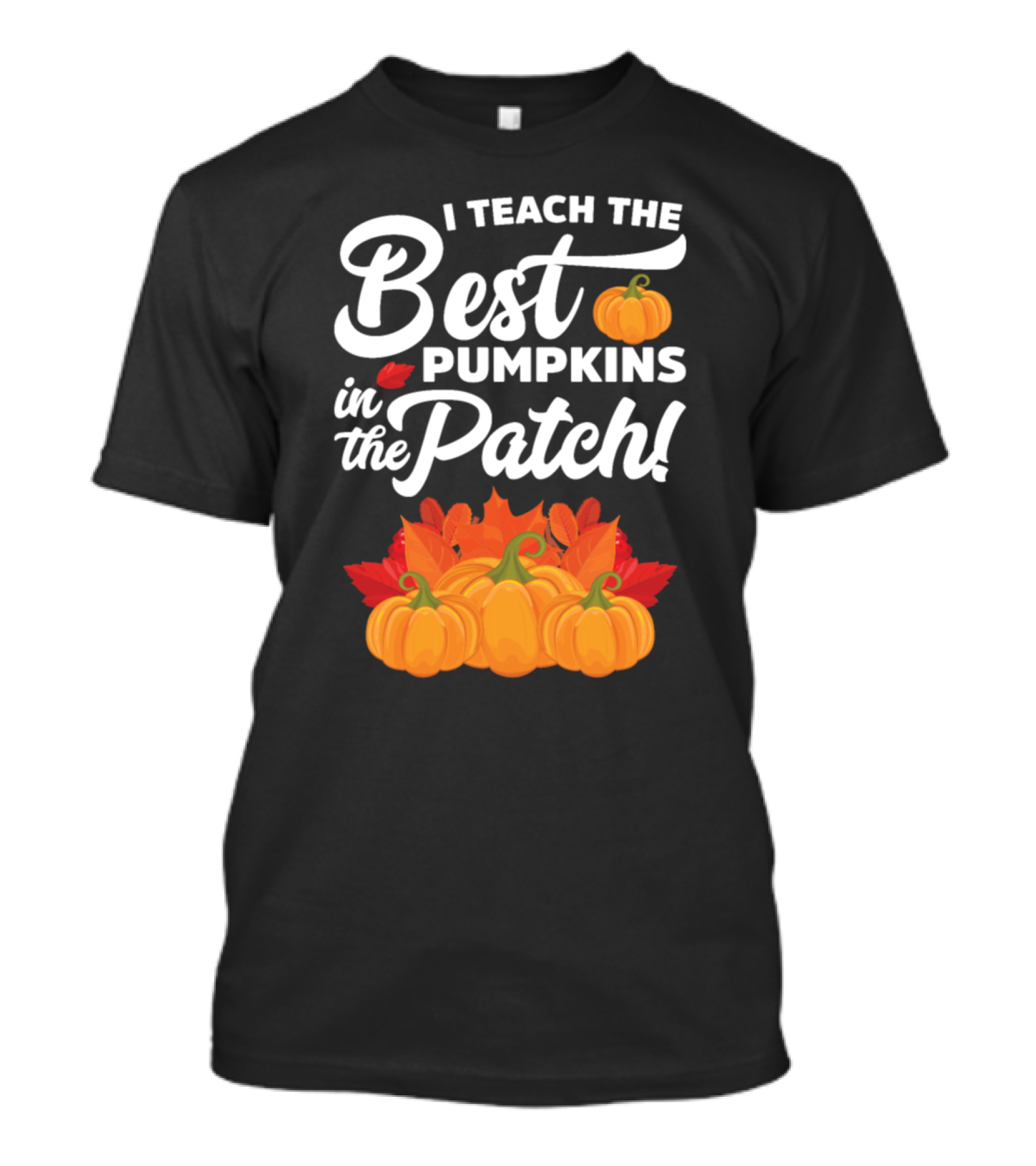 I Teach The Best Pumpkins In The Patch Autumn Harvest Fun T-Shirt