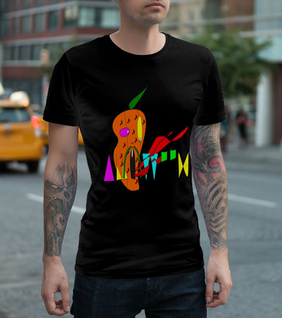 Halloween Hot Pumpkin Musical Notes Special T-Shirt