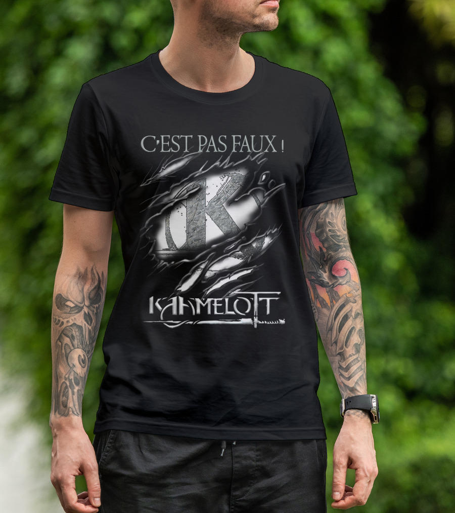 C'est Pas Faux Kaamelott K Claw Marks T-Shirt
