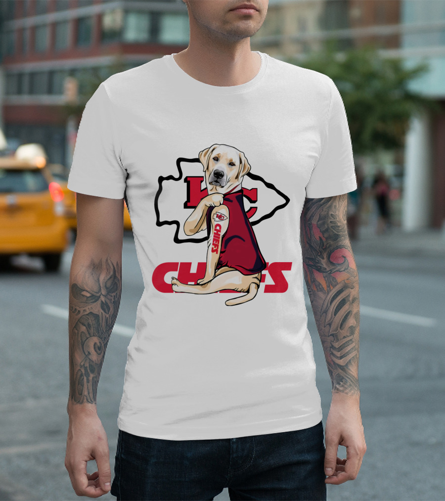 KC Chiefs Labrador Chiefs T-Shirt
