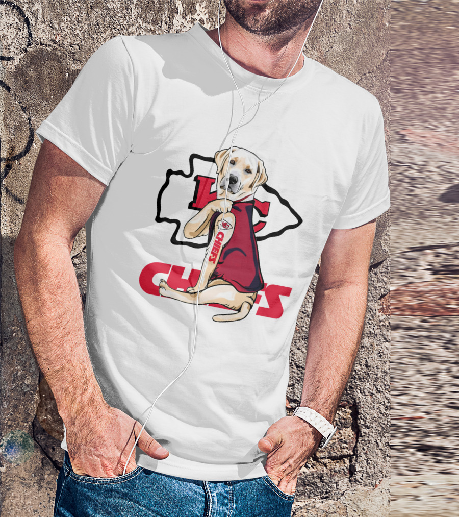 KC Chiefs Labrador Chiefs T-Shirt