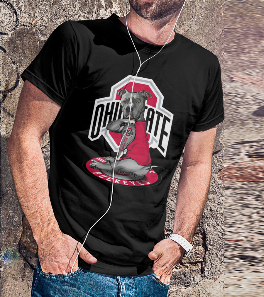 Ohio State Buckeyes Pitbull T-Shirt