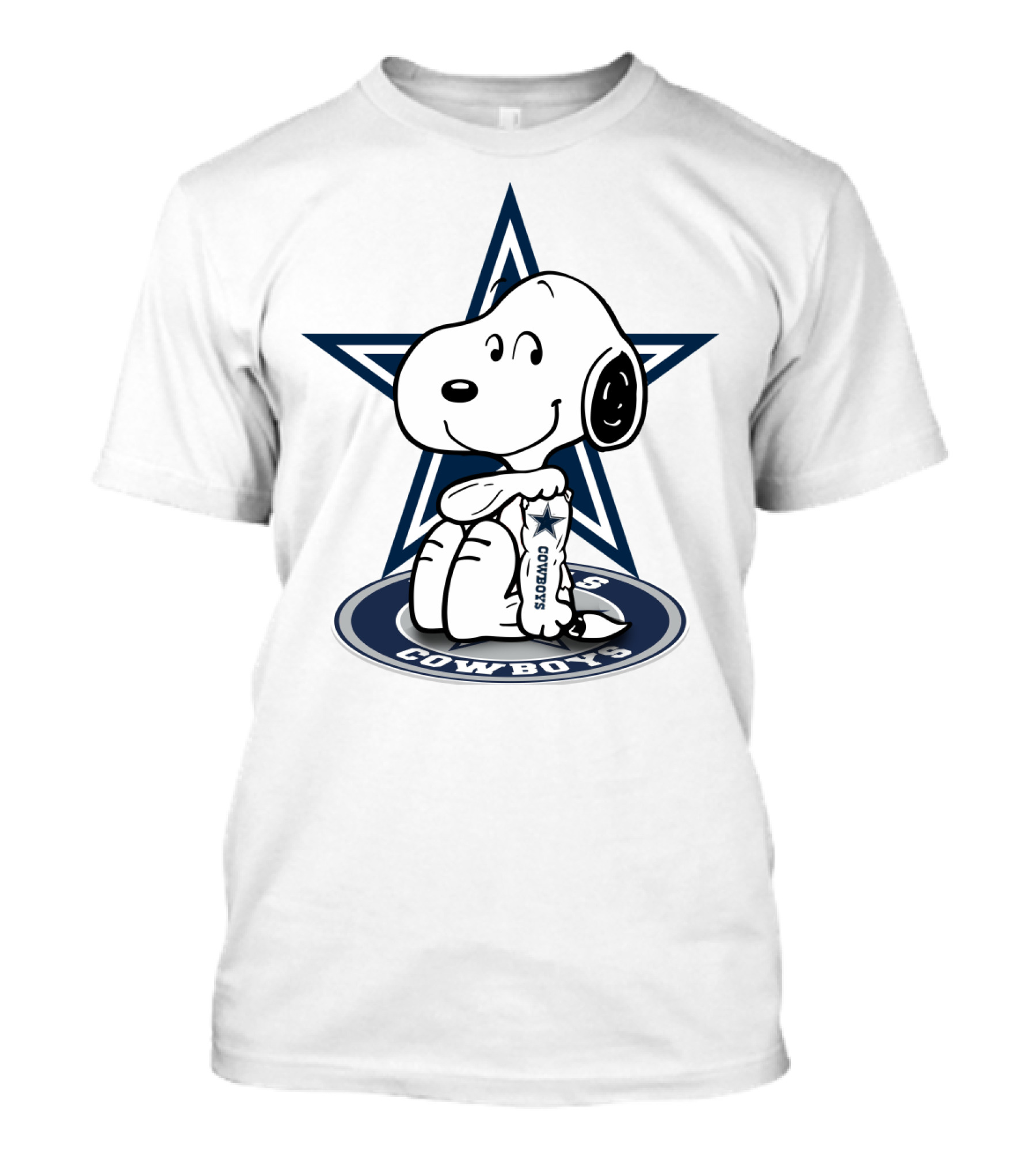 Snoopy Dallas Cowboys Star T-Shirt