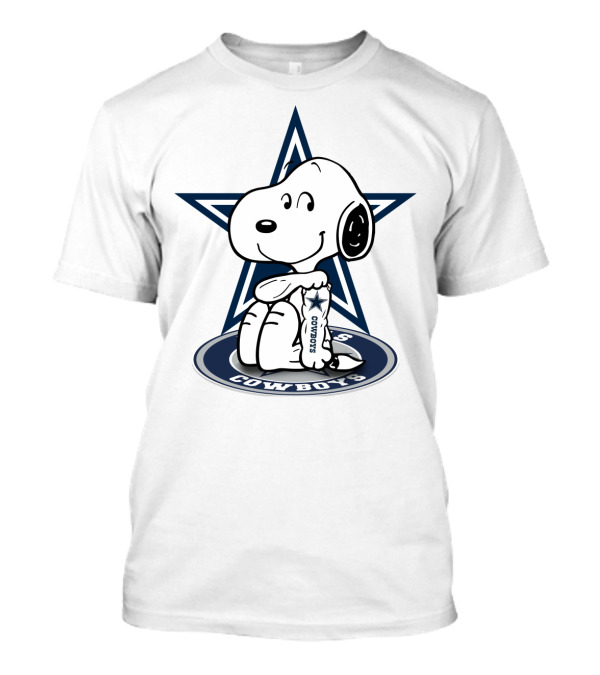 Snoopy Dallas Cowboys Star T-Shirt