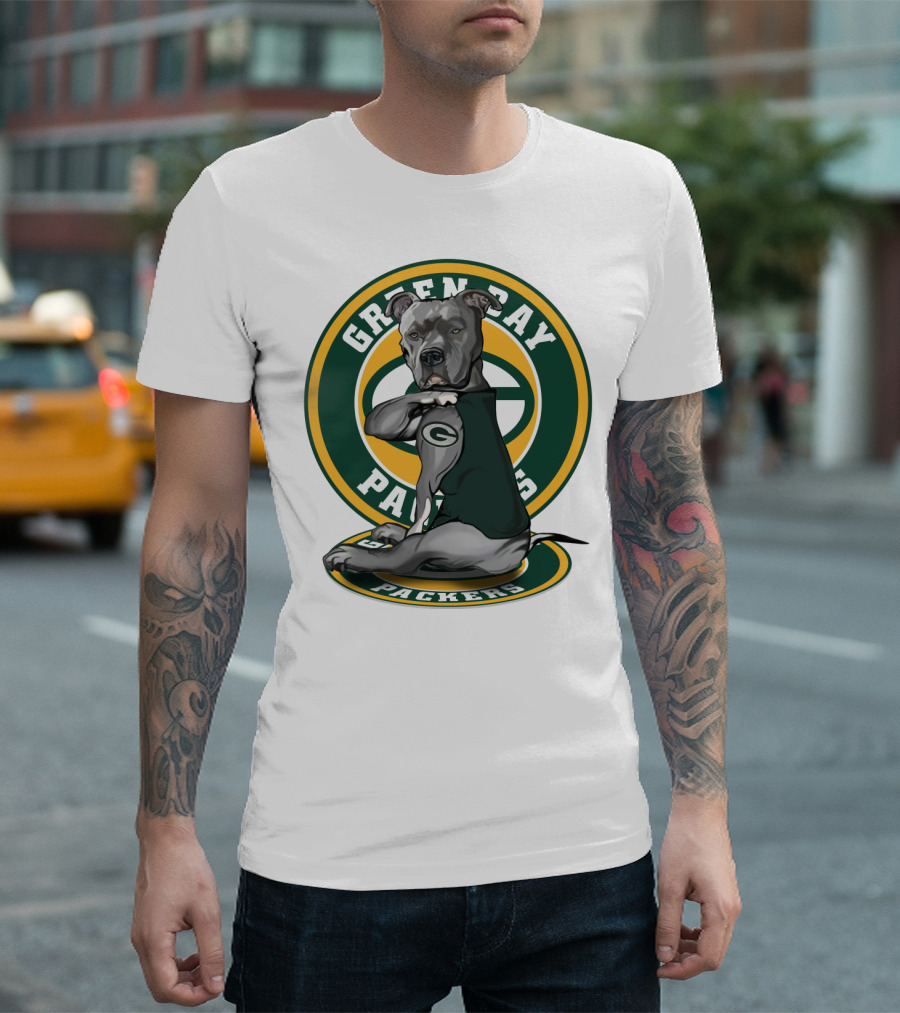 Green Bay Packers Pitbull T-Shirt