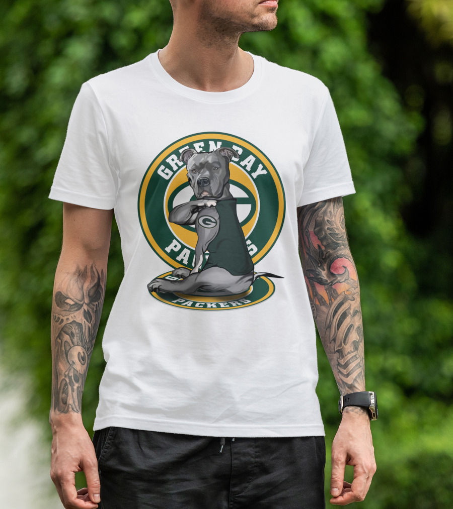 Green Bay Packers Pitbull T-Shirt