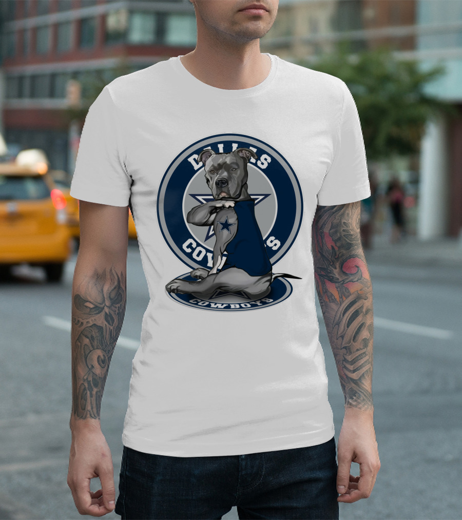 Dallas Cowboys Pitbull Star T-Shirt
