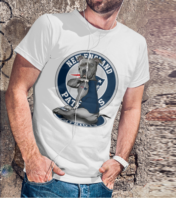 New England Patriots Pitbull T-Shirt