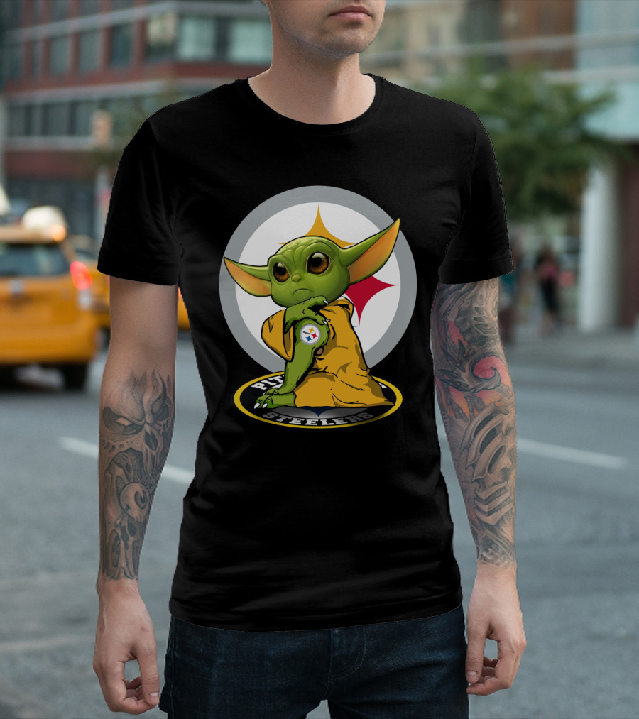 Pittsburgh Steelers Yoda Fan Mashup T-Shirt