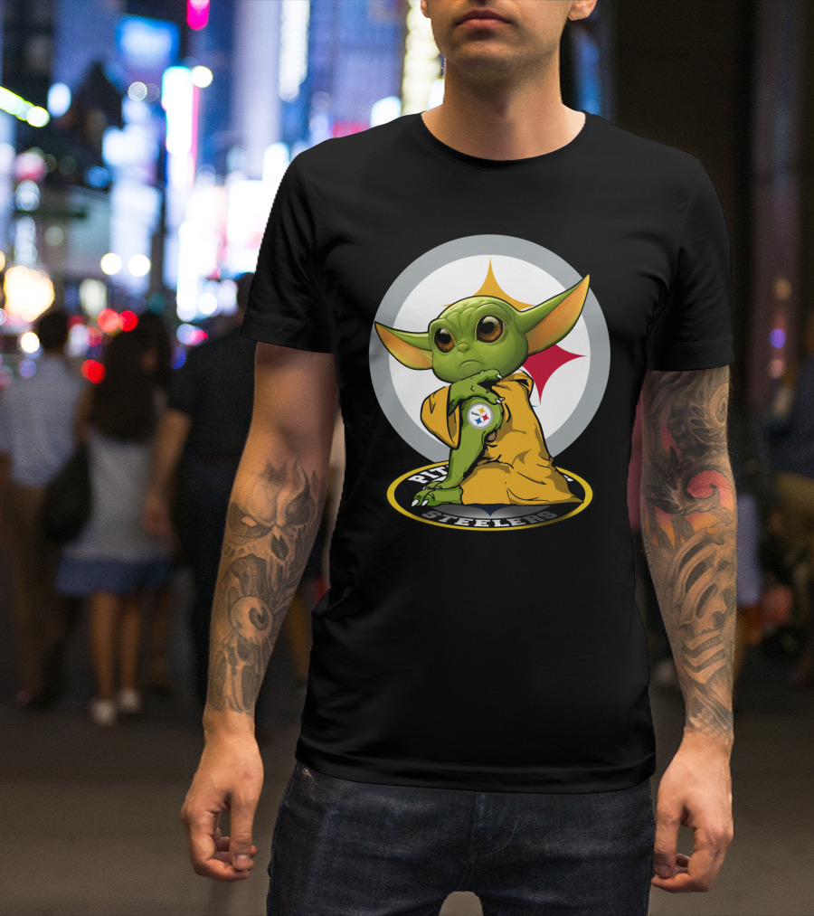 Pittsburgh Steelers Yoda Fan Mashup T-Shirt