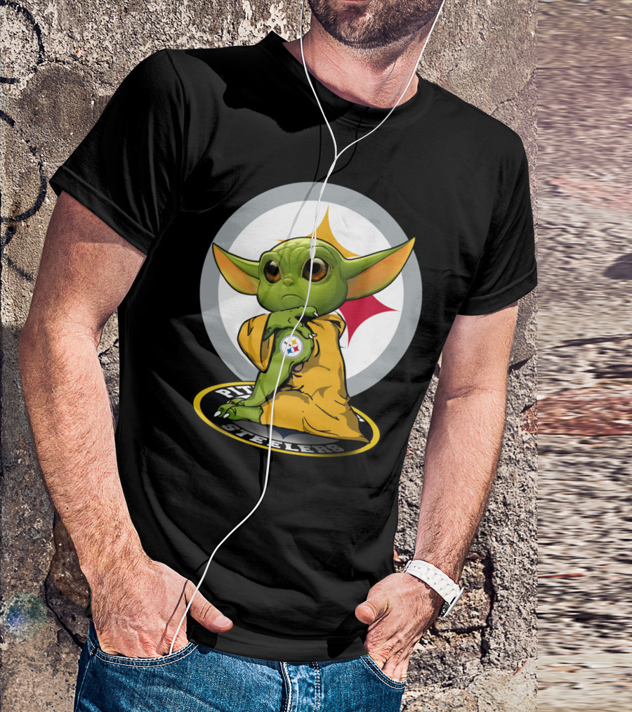 Pittsburgh Steelers Yoda Fan Mashup T-Shirt