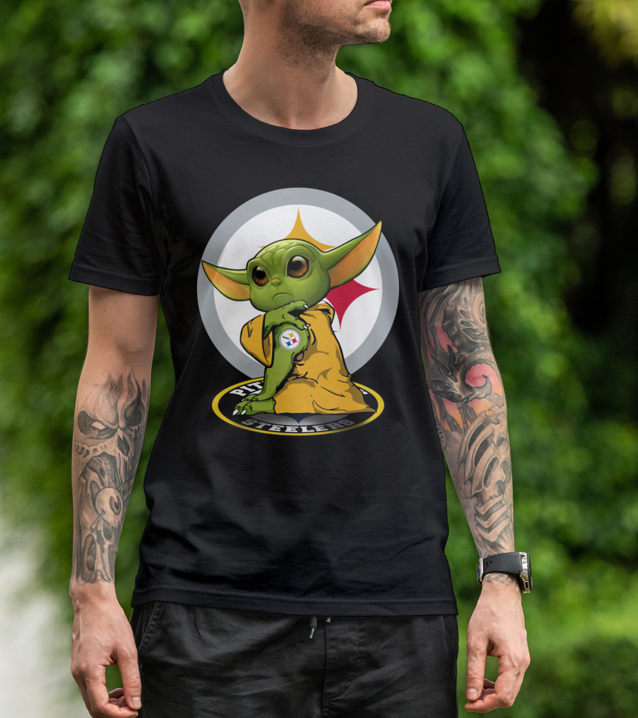 Pittsburgh Steelers Yoda Fan Mashup T-Shirt