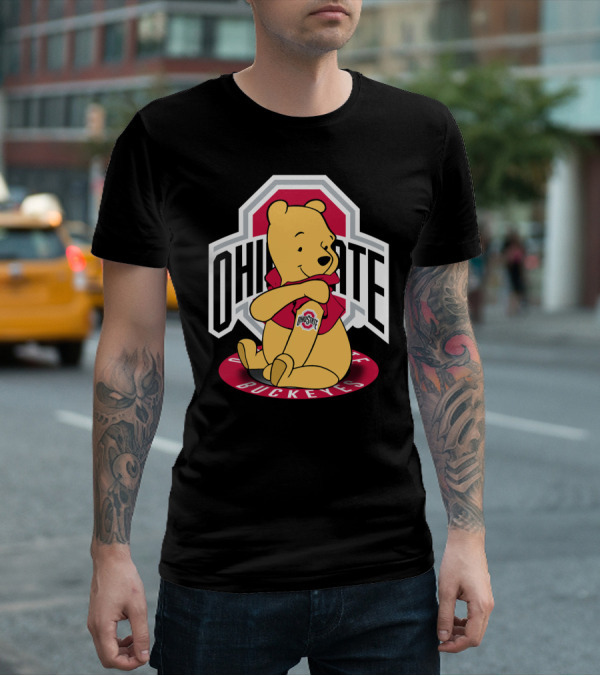 Ohio State Pooh Bear Buckeyes T-Shirt