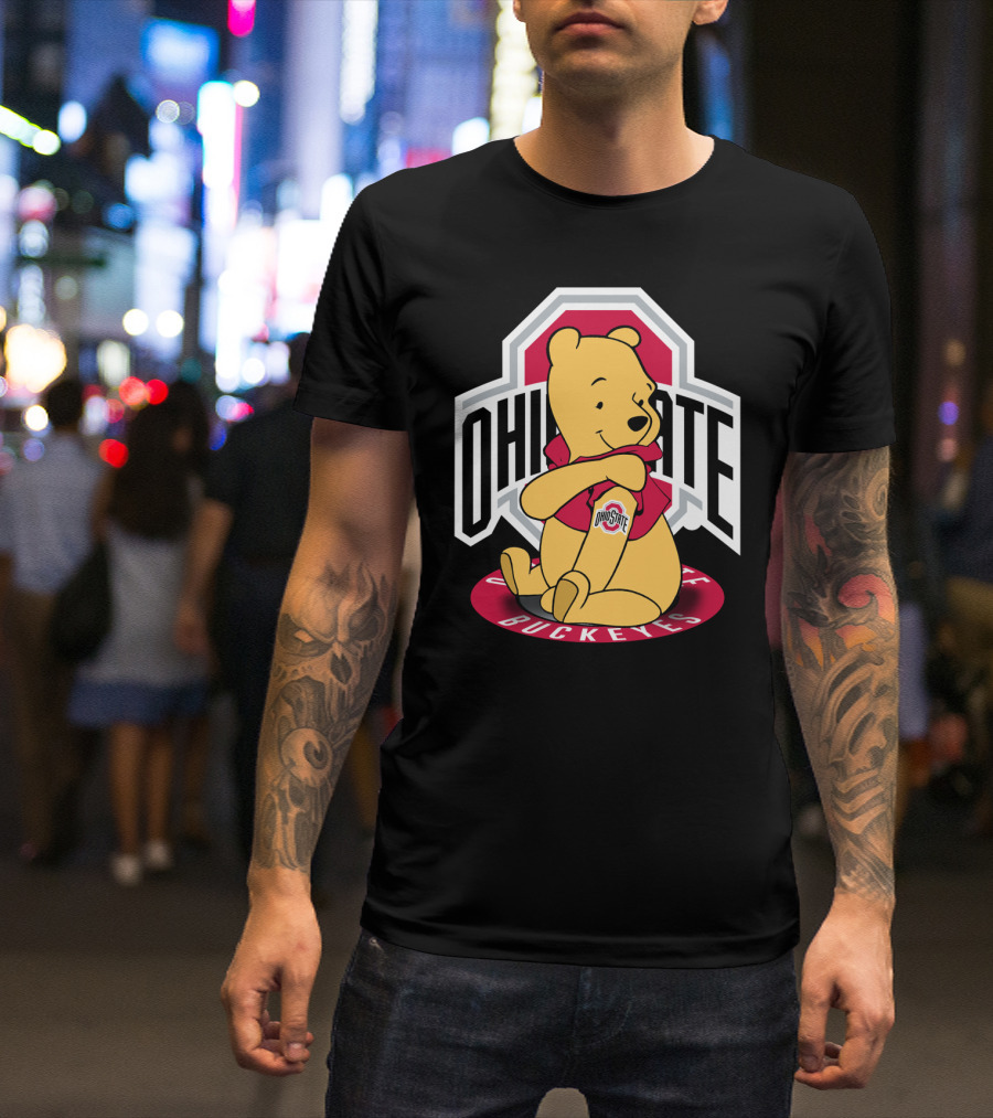 Ohio State Pooh Bear Buckeyes T-Shirt