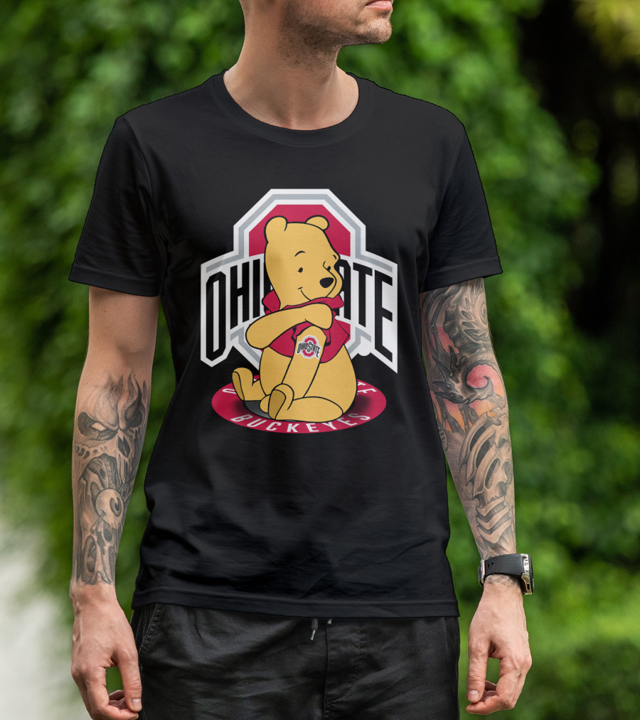 Ohio State Pooh Bear Buckeyes T-Shirt