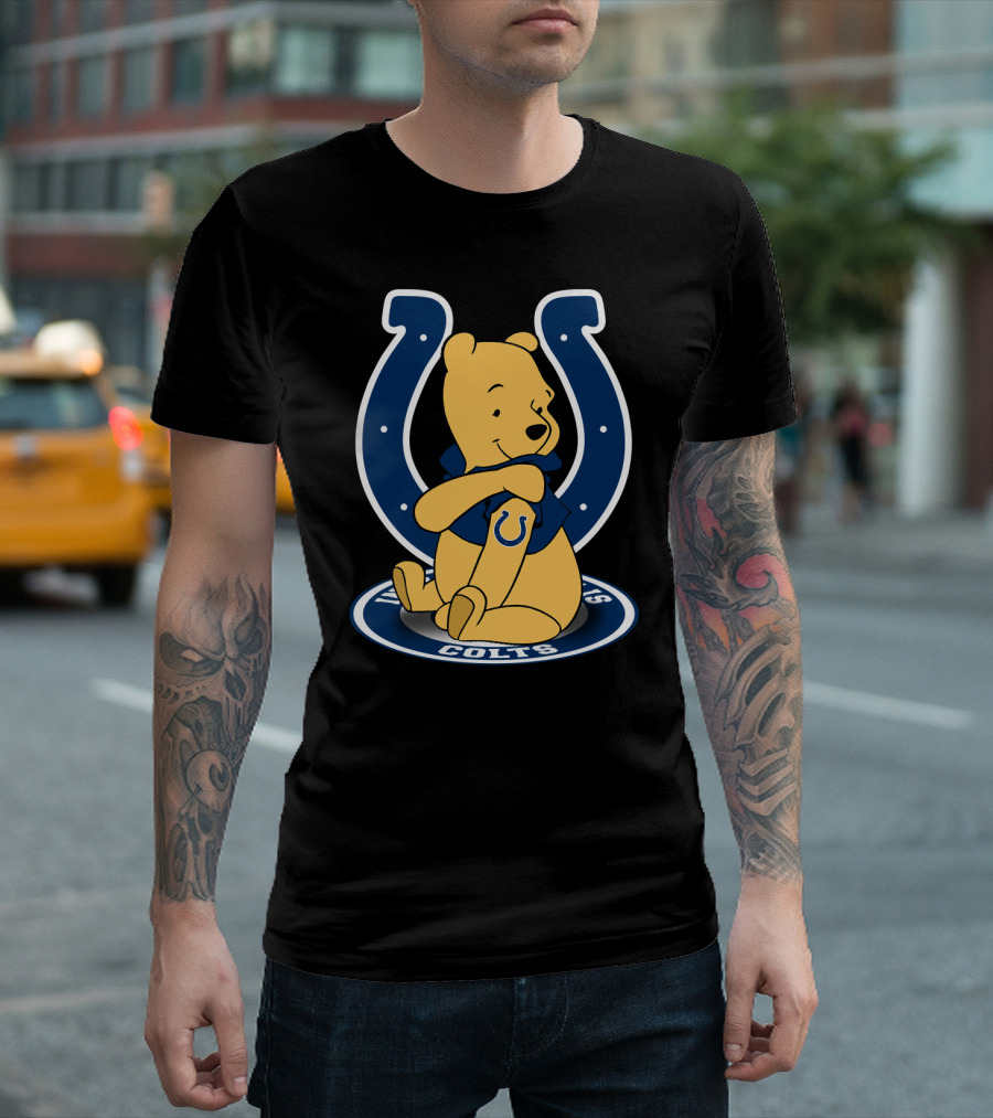 Winnie the Pooh Indianapolis Colts Mashup T-Shirt