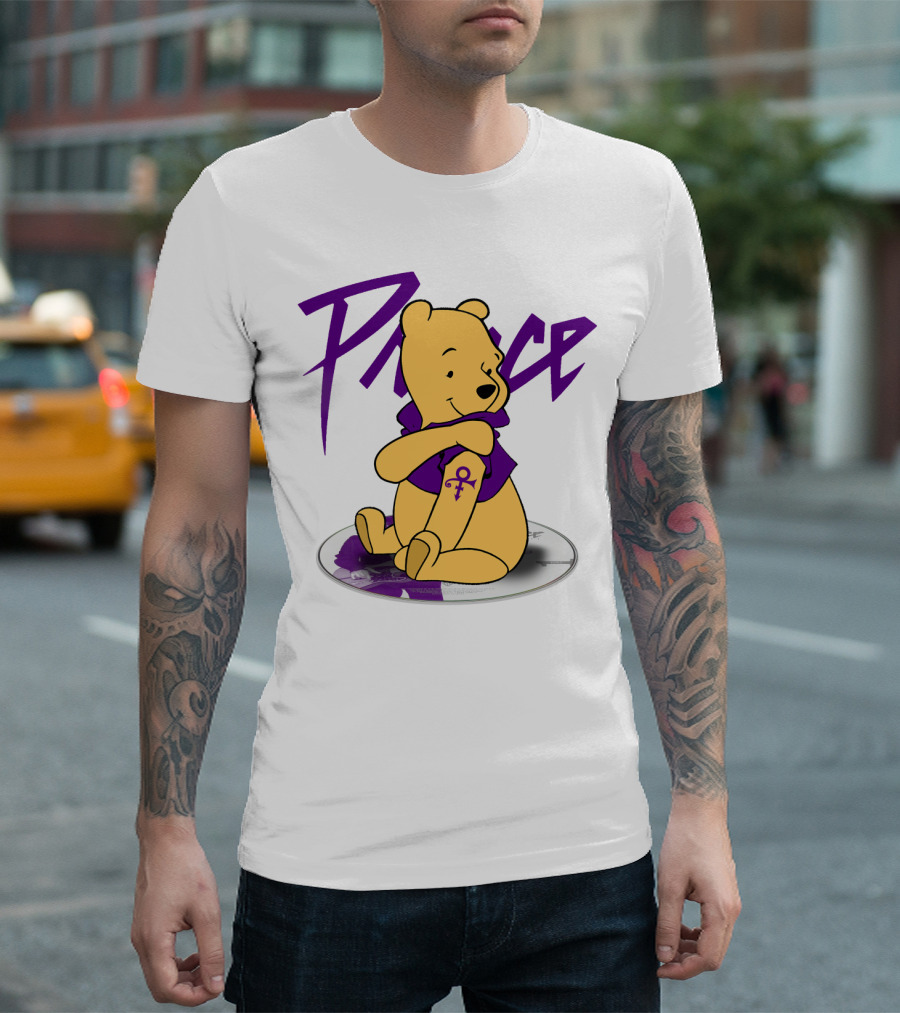 Pooh Prince Purple Symbol Icon Ultimate T-Shirt