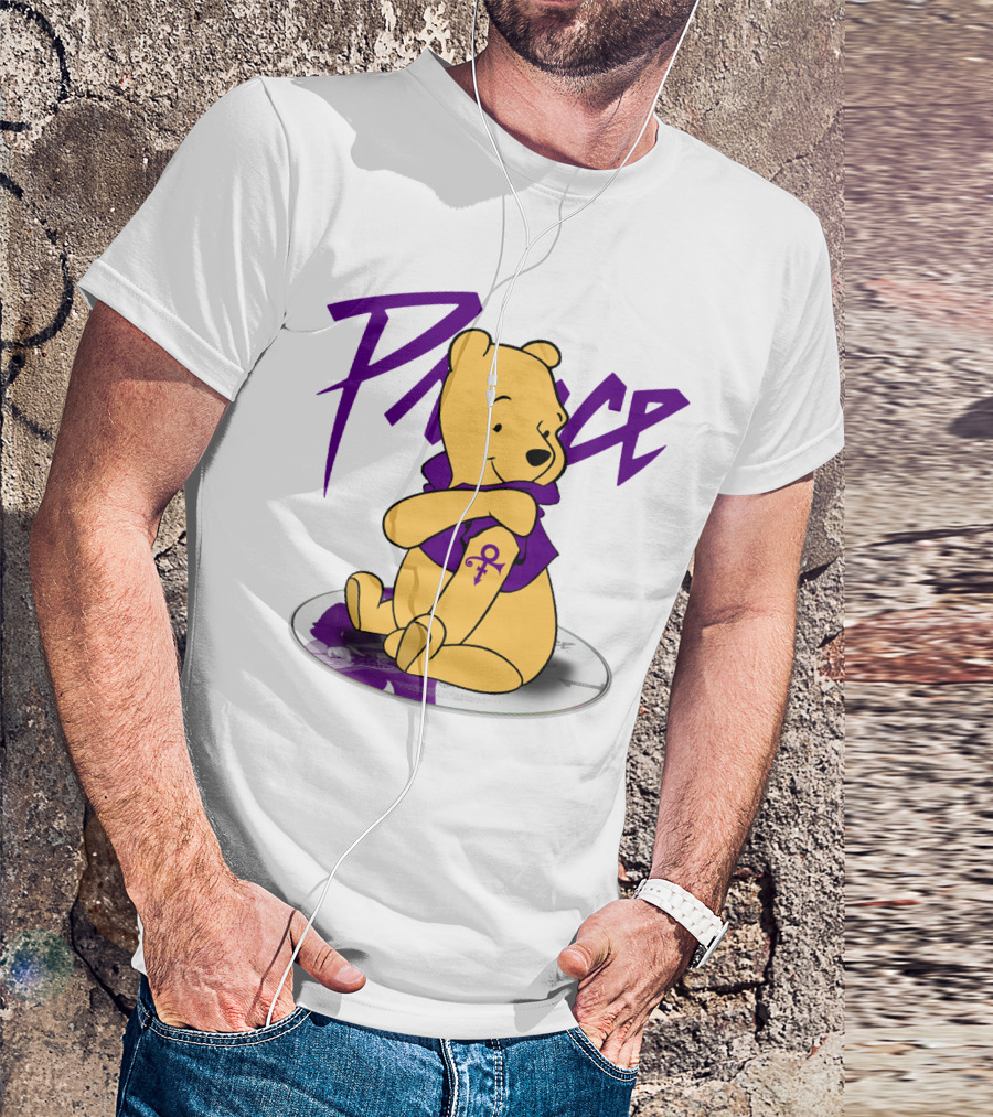 Pooh Prince Purple Symbol Icon Ultimate T-Shirt